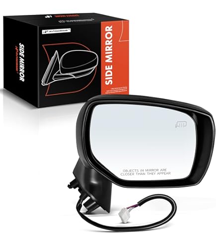 Amazon.com: TRQ Passenger Side Power Heated Folding Mirror Smooth